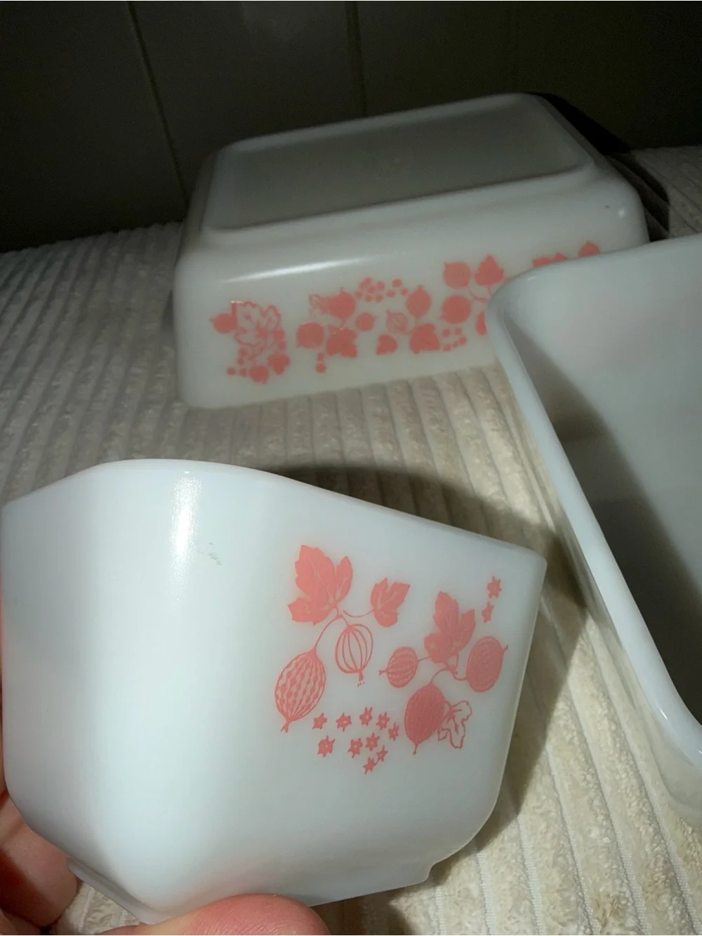 Pyrex Gooseberry Refrigerator Set